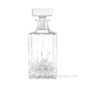 Mini Whiskey Glass Bottle Patterned Glass Bottle